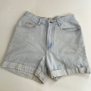 VINTAGE RIDERS MOM SHORTS HIGH WAISTED DENIM